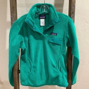 Women's Patagonia fleece snap pullover